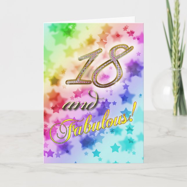 18. Geburtstagsparty Einladung (Vorderseite)