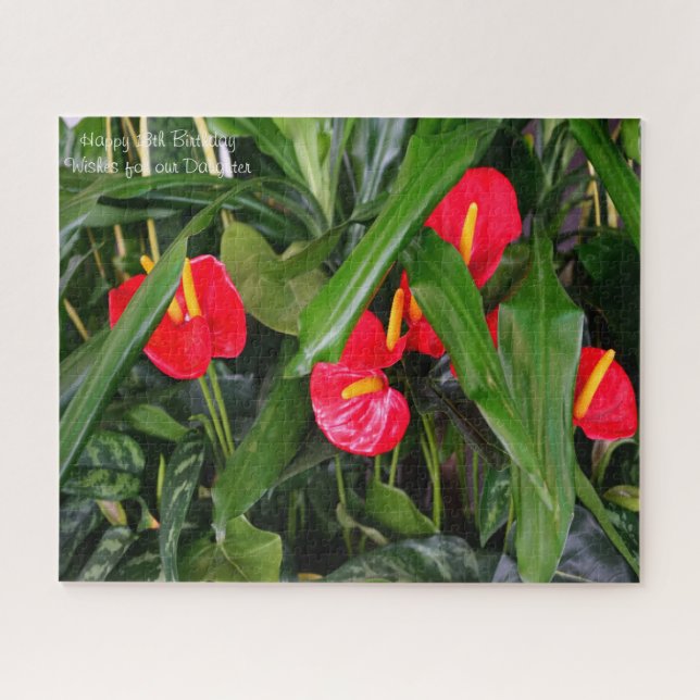 18. Geburtstagstochter. Puzzle (Horizontal)