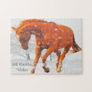 18. Geburtstagstochter. Puzzle