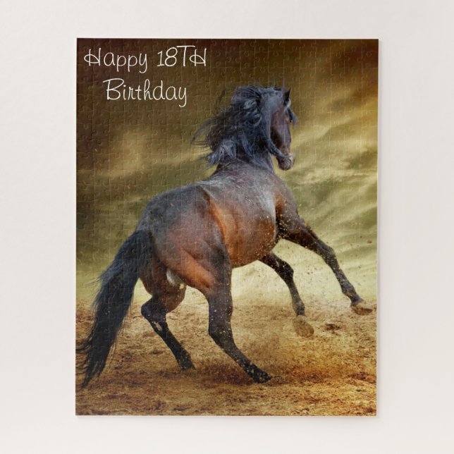 18. Geburtstagstochter. Puzzle (Vertikal)