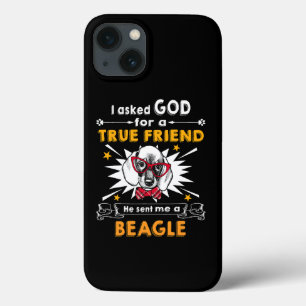 18 Gefragt Gott Wahrer Freund A Beagle Case-Mate iPhone Hülle