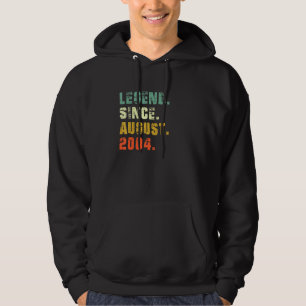 18 Jahre alt 18. Geburtstagsfeier Seit August 2009 Hoodie