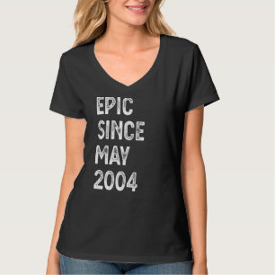 18 Jahre alt Epic Seit Mai 2004 18. Geburtstagskin T-Shirt