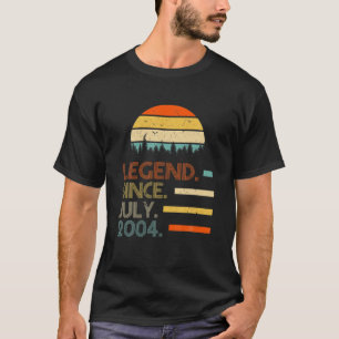 18 Jahre alt Retro Geburtstag Geschenke Legende se T-Shirt