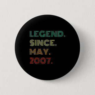 18 Jahre alte Legende seit Mai 2007 18. Geburtstag Button