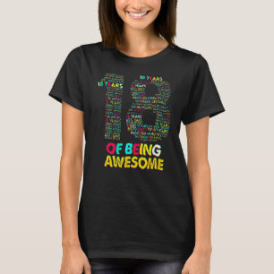 18 Jahre Awesome 18 Jahre alt 18. Geburtstag T-Shirt