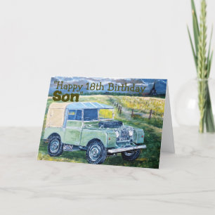 18 Jahre Geburtstagskarte Karte
