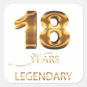 18 Jahre legendärer Aufkleber