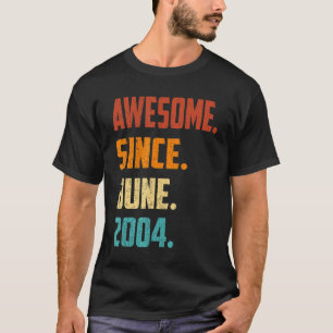 18 Jahre Phantastisch seit Juni 2004 18. Geburtsta T-Shirt