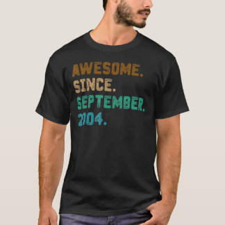 18 Jahre Phantastisch seit September 2004 18. Bir T-Shirt