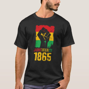 18. Juni 1865 feiert Afrikanische Amerikanische Fr T-Shirt