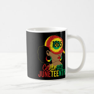 18. Juni 1865 Feiert den Freiheitstag Afrikanische Kaffeetasse