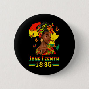 18. Juni 1865 Feiert Freiheit zum Blac Button