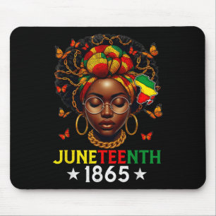 18. Juni 1865 Feiert Freiheit zum Blac Mousepad