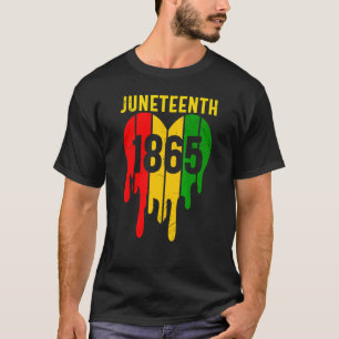 18. Juni 1865 Freiheit der schwarzen Afrikanischen T-Shirt