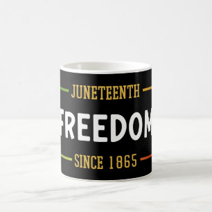 18. Juni 1865: Schwarze Freiheit feiern Kaffeetasse