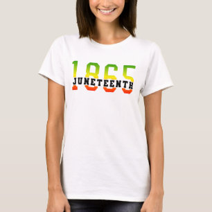 18. Juni 1865: Schwarze Freiheit feiern T-Shirt