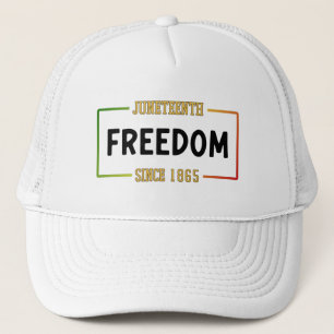 18. Juni 1865: Schwarze Freiheit feiern Truckerkappe