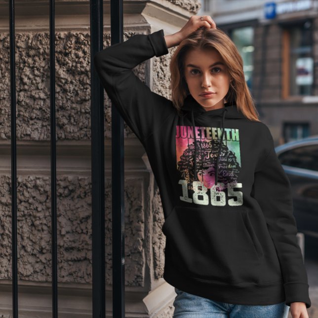 18. Juni 1865 Schwarze Freiheit in Afrika Hoodie (Von Creator hochgeladen)