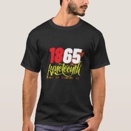 18. Juni 1865 Schwarze Freiheit T-Shirt