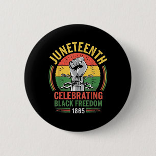 18. Juni 1865: Schwarzes Freiheitstag Button