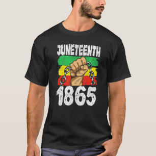 18. Juni 1865 Vintager Freiheitstag im Jungstag Bl T-Shirt