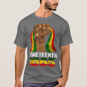 18. Juni 65 afroamerikanischer Power T-Shirt
