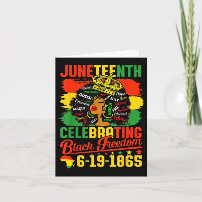 18. Juni: Schwarze Freiheit Karte (Vorderseite)