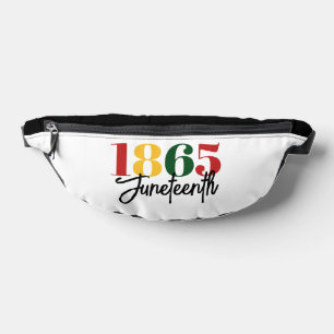 18. Juni Schwarze Geschichte Bauchtasche