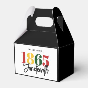 18. Juni Schwarze Geschichte Geschenkschachtel