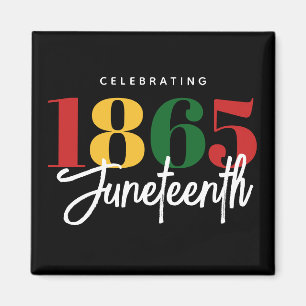 18. Juni Schwarze Geschichte Magnet