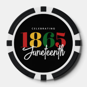 18. Juni Schwarze Geschichte Pokerchips