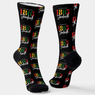 18. Juni Schwarze Geschichte Socken