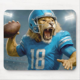 18 Löwenfußballspieler Mousepad