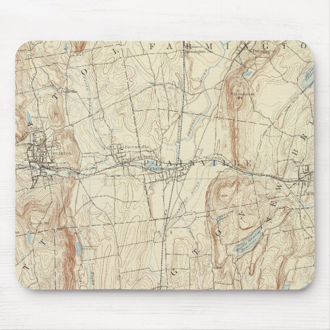 18 Meriden-Blatt Mousepad (Vorne)