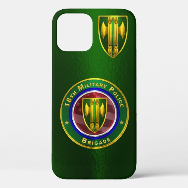 18. Militärpolizei-Brigade  Case-Mate iPhone Hülle (Rückseite)