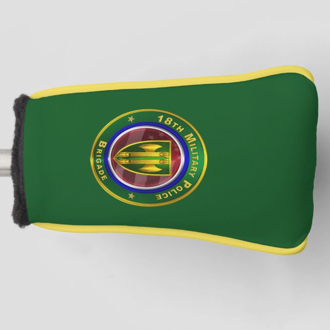 18. Militärpolizeibrigade Golf Headcover (Vorderseite)