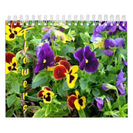 18 Monat Blumen-Kalender Kalender