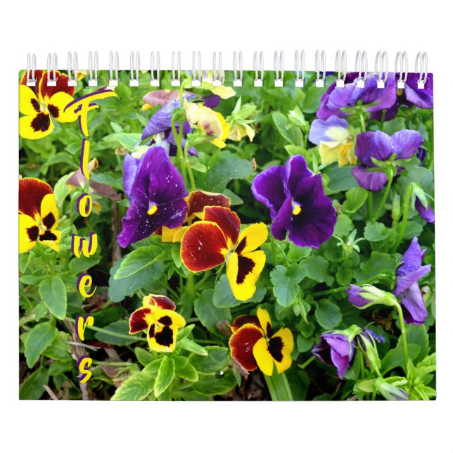 18 Monat Blumen-Kalender Kalender (Titelbild)