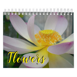 18 Monat Blumen-Kalender Kalender