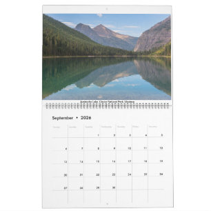 18 Monate landschaftlicher Kalender