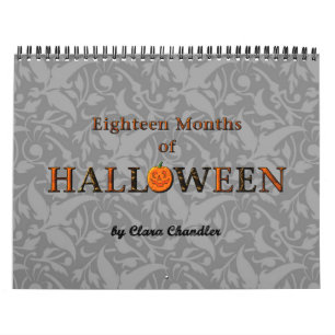 18-monatiger Halloween-Kalender Kalender