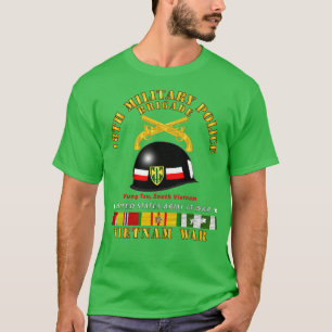 18. MP Brigade Helmet Vietnam w SVC T-Shirt