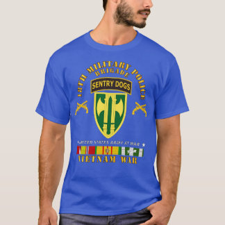 18. MP Brigade Sentry Hunde Tab Vietnam w VN SVC T-Shirt
