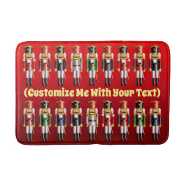 18 Nutty Nutcracker Soldiers Badematte