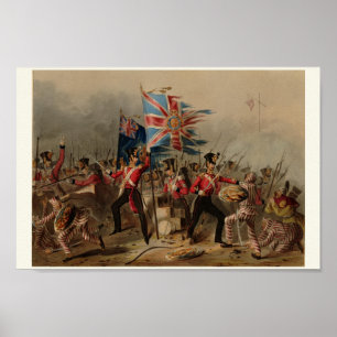 18. Royal Irish Regiment in Amoy China Poster