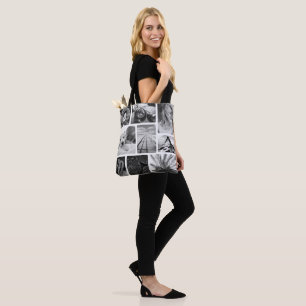 18 Schwarz-Weiß-FotoCollage Template Gerahmt