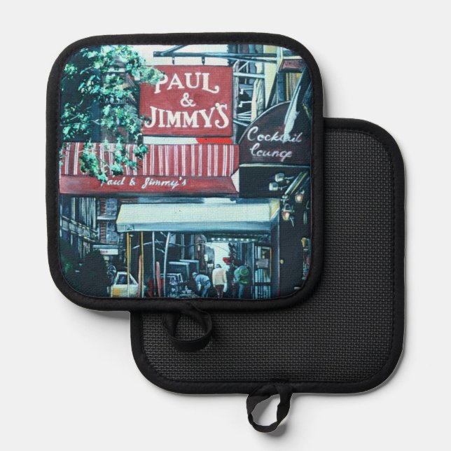 18. Street Sparkle Topflappen (Vorderseite/Rückseite)