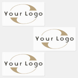 18 Wasserfeste Aufkleber Firma Logo Wasserflasche