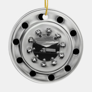 18 Wheelin Keramik Ornament